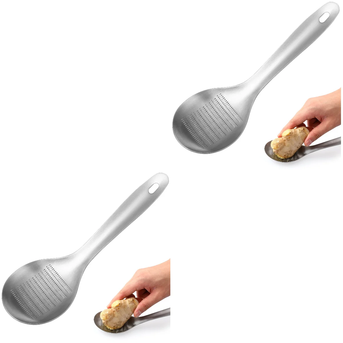2 Pack Garlic Grater Grind Mud Garlic Press Spoon Cheese Spoon Grater Kitchen Garlic Press 
2 Pack Garlic Grater Grind Mud Garlic Press Spoon Cheese Spoon Grater Kitchen Garlic Press