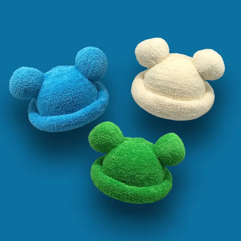 Fashion Green Fur Bucket Hat Bear Ear Ball Plush Fisherman Hat Soft Warm Thick Basin Hat Protection Bucket Hats Autumn Winter
Fashion Green Fur Bucket Hat Bear Ear Ball Plush Fisherman Hat Soft Warm Thick Basin Hat Protection Bucket Hats Autumn Winter