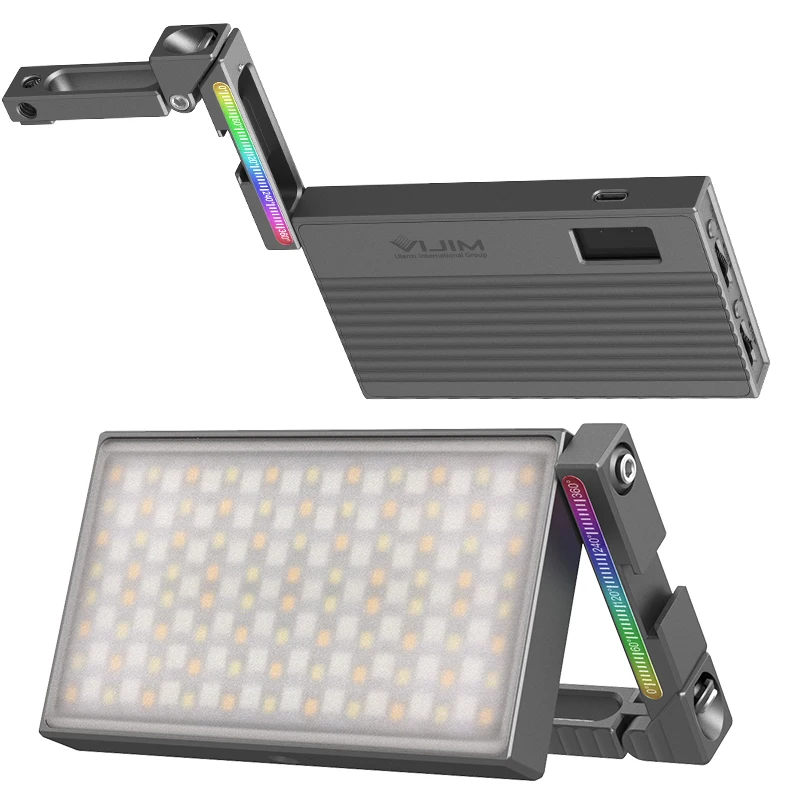 VIJIM R70 Full Color Dimmable RGB led video Light with Magic Arm Bracket 2700k-8500k Fill Light Photography Studio Light
VIJIM R70 Full Color Dimmable RGB led video Light with Magic Arm Bracket 2700k-8500k Fill Light Photography Studio Light