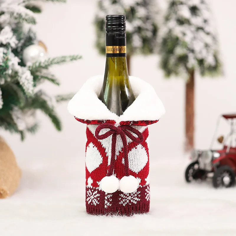 Christmas Decor Bottle Cover Champagne Fabric Fitting Home Part Replacement Tool Wine Bottles Xmas Gift Accessory
Christmas Decor Bottle Cover Champagne Fabric Fitting Home Part Replacement Tool Wine Bottles Xmas Gift Accessory
