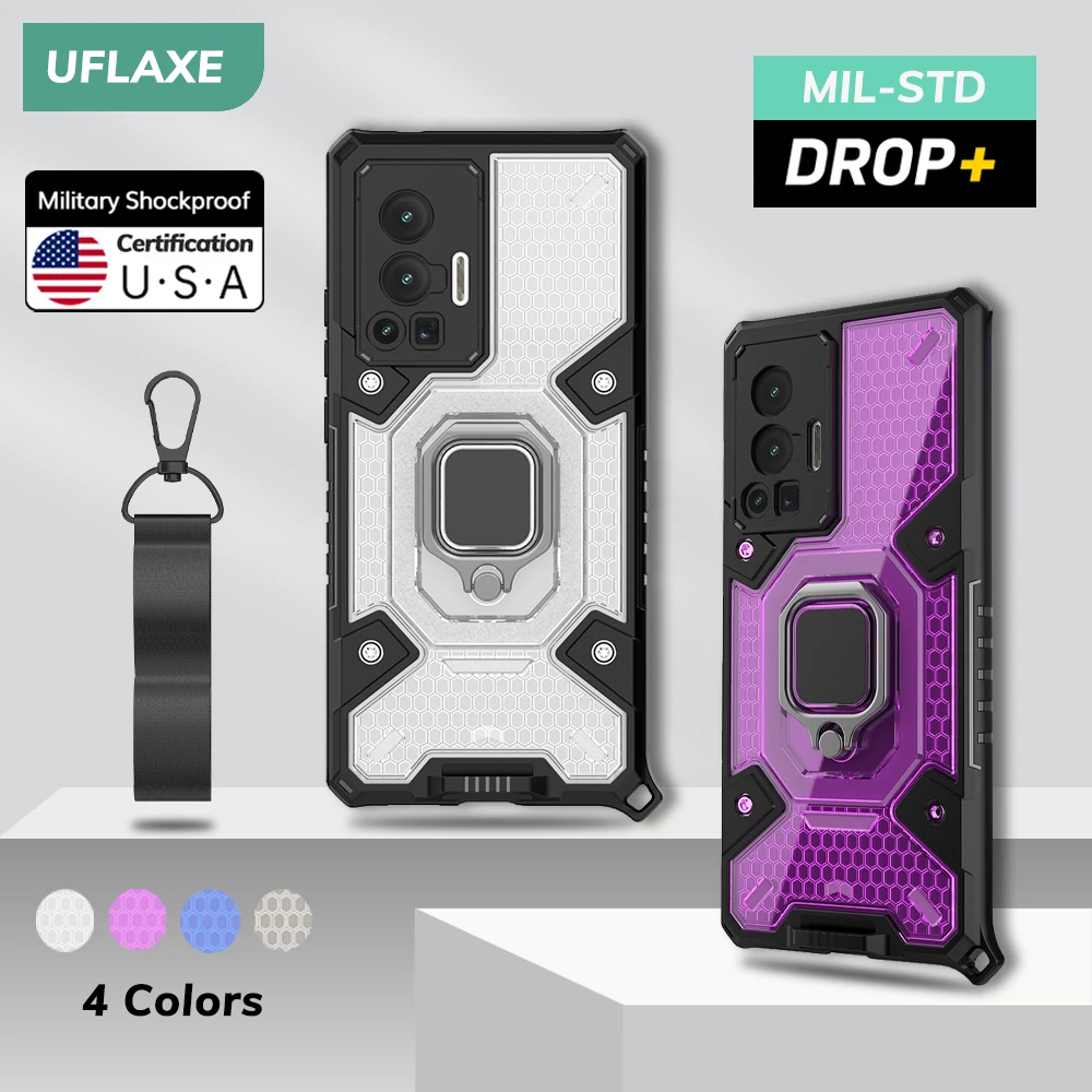 Shockproof Hard Case for Vivo X70 Pro Plus Transparent Space Case Back Cover Casing with Lanyard
Shockproof Hard Case for Vivo X70 Pro Plus Transparent Space Case Back Cover Casing with Lanyard