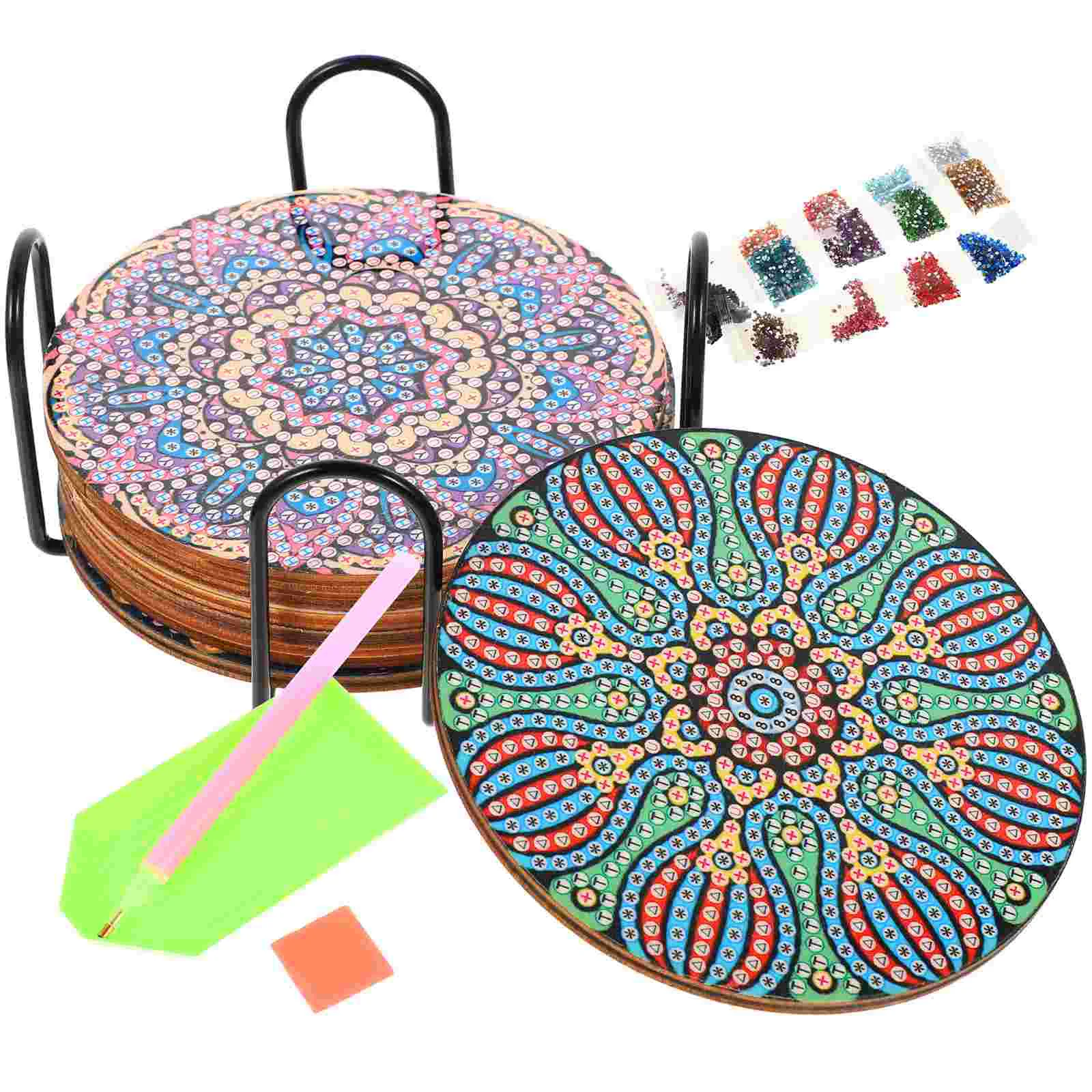 Coasters Mandala Coaster Cuppaintingpad Mat Drink5D Kit Coffee Resistant Diy Craft Flowerdecorative Wearbar Mug Pot Hot Tray
Coasters Mandala Coaster Cuppaintingpad Mat Drink5D Kit Coffee Resistant Diy Craft Flowerdecorative Wearbar Mug Pot Hot Tray