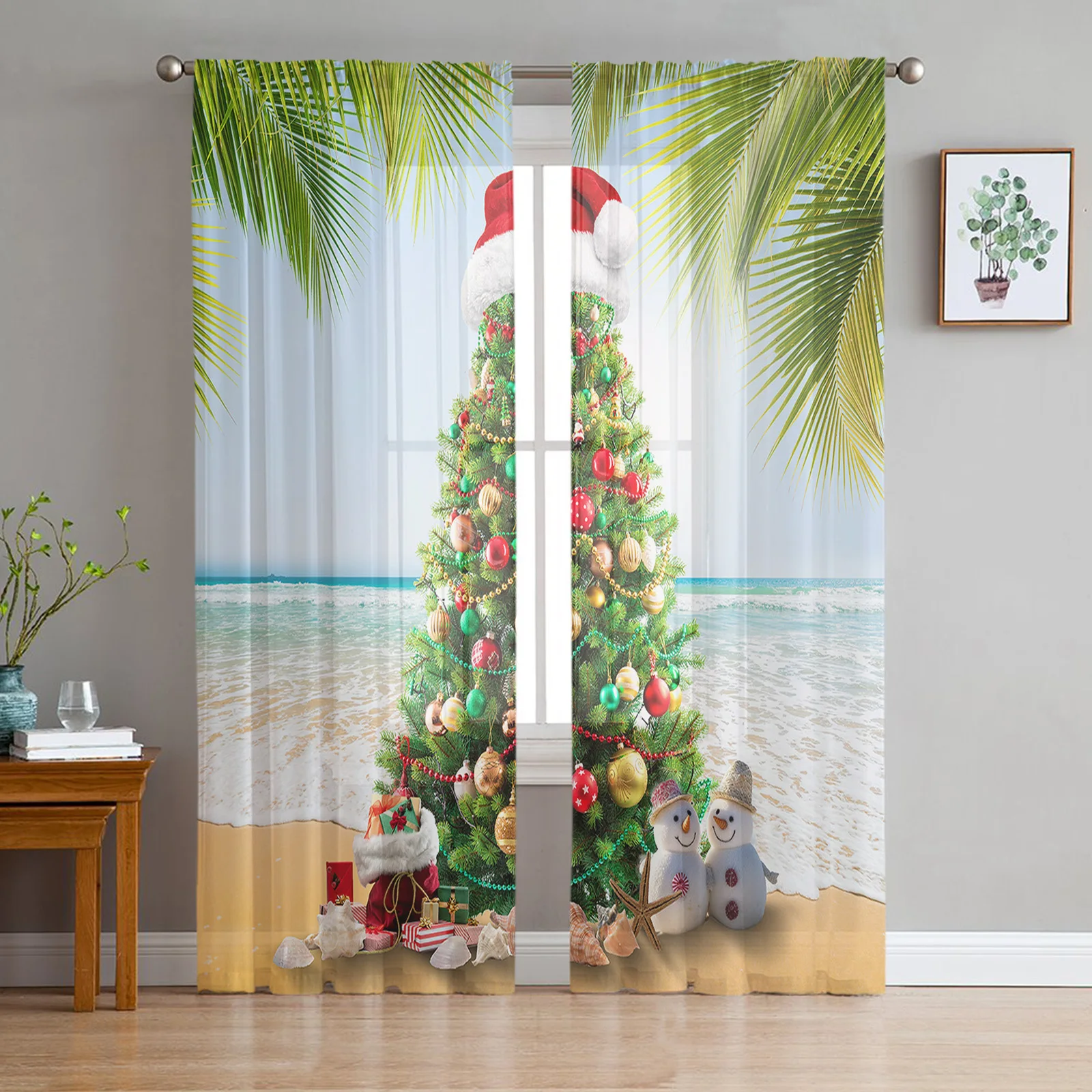 Рождественская летняя штора, дневные занавески со снеговиком для гостиной, спальни, Тюлевая занавеска для кухни, домашний декор, оконные занавески
Рождественская летняя штора, дневные занавески со снеговиком для гостиной, спальни, Тюлевая занавеска для кухни, домашний декор, оконные занавески