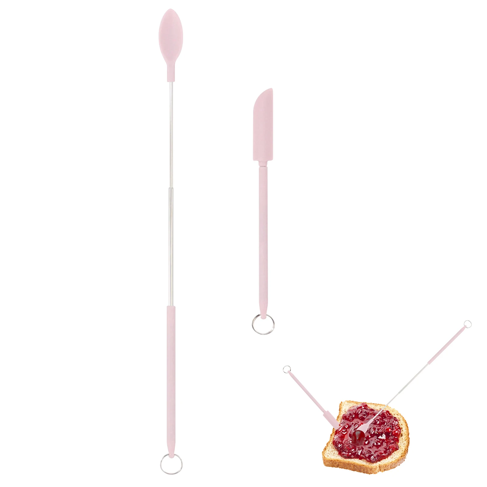 Small Silicone Spatula 2pcs Mini Silicone Telescopic Spatula And Scooping Spoon Thin Spatula Set Silicone Spoon Spatula For Thin
Small Silicone Spatula 2pcs Mini Silicone Telescopic Spatula And Scooping Spoon Thin Spatula Set Silicone Spoon Spatula For Thin