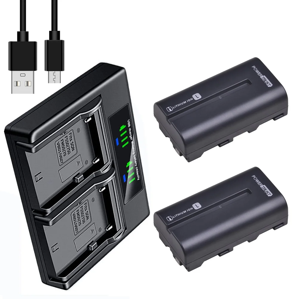NP-F550 Batteries + Dual Charger for Sony NP-F530 F570(L Series)and CN-160,CN-216,Atomos Ninja V,Shinobi,Shogun 7,BMPCC 6K Pro
NP-F550 Batteries + Dual Charger for Sony NP-F530 F570(L Series)and CN-160,CN-216,Atomos Ninja V,Shinobi,Shogun 7,BMPCC 6K Pro