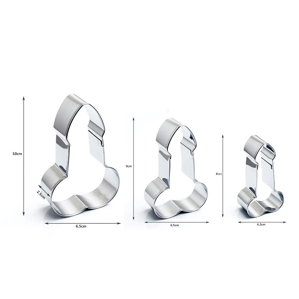 3pcs 3D Sexy Cake Cookie Cutter Set Tools Bakeware Adult Fondant Decor Mold Baking Cake Cutter Birthday Party Baking Moulds
3pcs 3D Sexy Cake Cookie Cutter Set Tools Bakeware Adult Fondant Decor Mold Baking Cake Cutter Birthday Party Baking Moulds