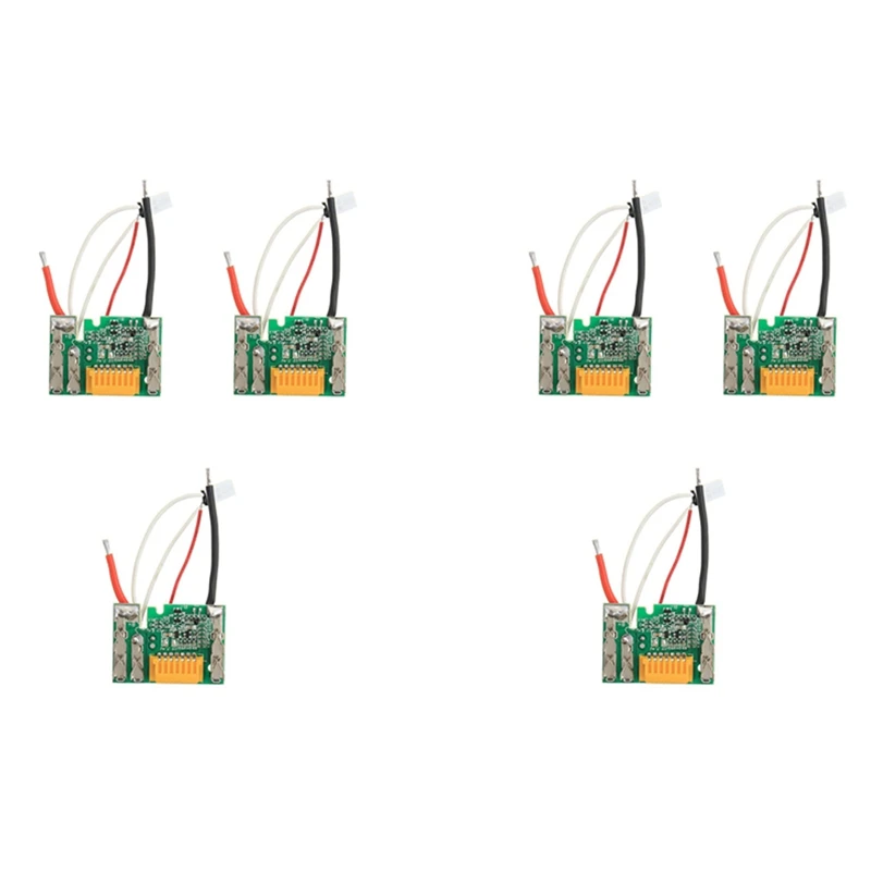 6Pcs Li-Ion Battery 18V Replacement PCB Chip Board For Makita 18V 3Ah 6Ah Bl1830 Bl1815 Bl1845 Bl1860 Bl1850
6Pcs Li-Ion Battery 18V Replacement PCB Chip Board For Makita 18V 3Ah 6Ah Bl1830 Bl1815 Bl1845 Bl1860 Bl1850
