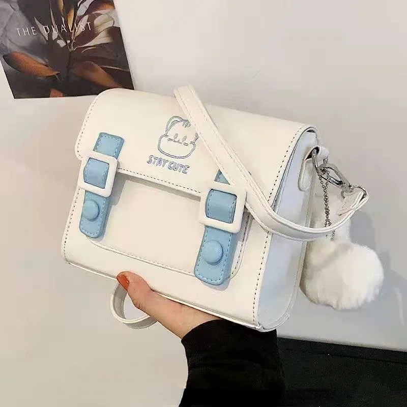 Kawaii Cat Shoulder Bag for Women Embroidery Cartoon Solid Color Leather Crossbody Bag Female Summer Mobile Phone Package
Kawaii Cat Shoulder Bag for Women Embroidery Cartoon Solid Color Leather Crossbody Bag Female Summer Mobile Phone Package