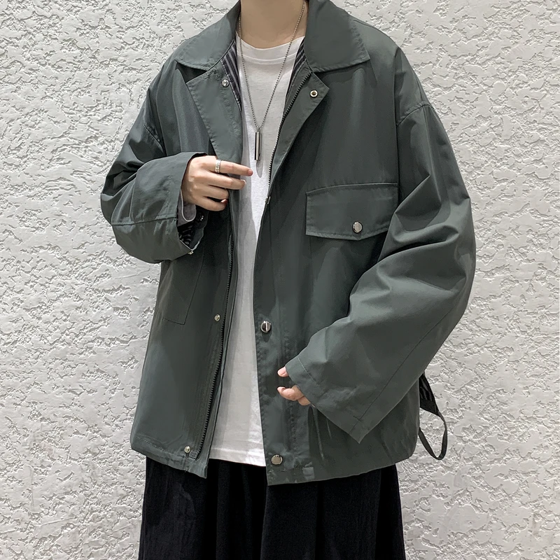 Men and women tide print jacket loose wild lovers Hong Kong Feng men jacket external set control
Men and women tide print jacket loose wild lovers Hong Kong Feng men jacket external set control