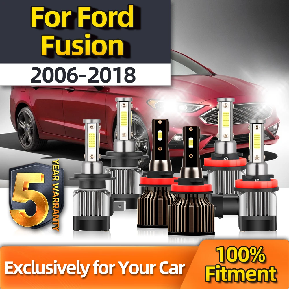 Crossfox Auto Led Headlight High H7 Low H11 Fog Lamp H11 Plug-N-Play Bulbs Car Bulb Shine White For Ford Fusion 2006 2007-2018
Crossfox Auto Led Headlight High H7 Low H11 Fog Lamp H11 Plug-N-Play Bulbs Car Bulb Shine White For Ford Fusion 2006 2007-2018