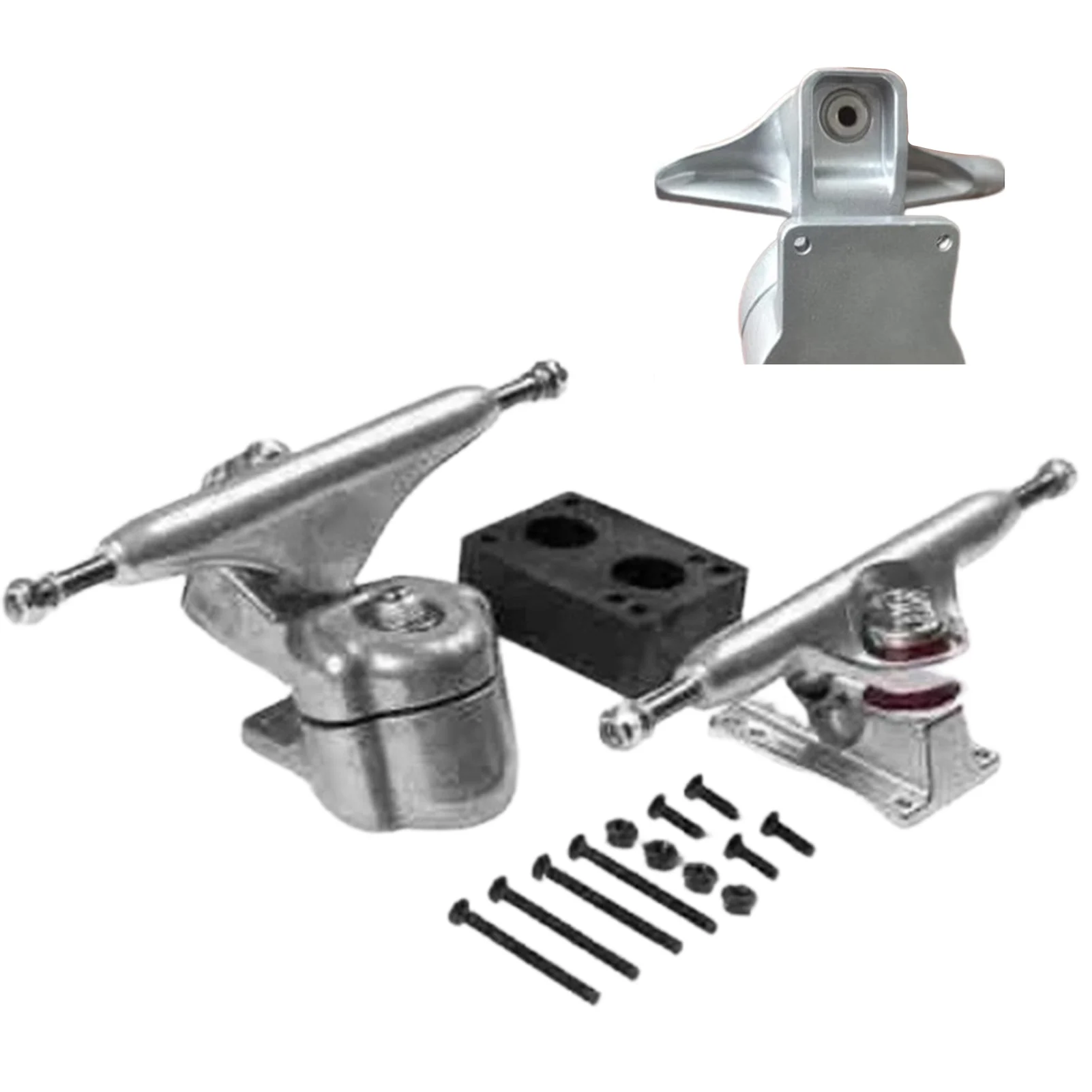 New For Meraki Surf Skate Bracket Heavy-Duty Aluminum Alloy Skateboard Trucks Surf Skateboard Trucks Adapter Rear Trucks
New For Meraki Surf Skate Bracket Heavy-Duty Aluminum Alloy Skateboard Trucks Surf Skateboard Trucks Adapter Rear Trucks