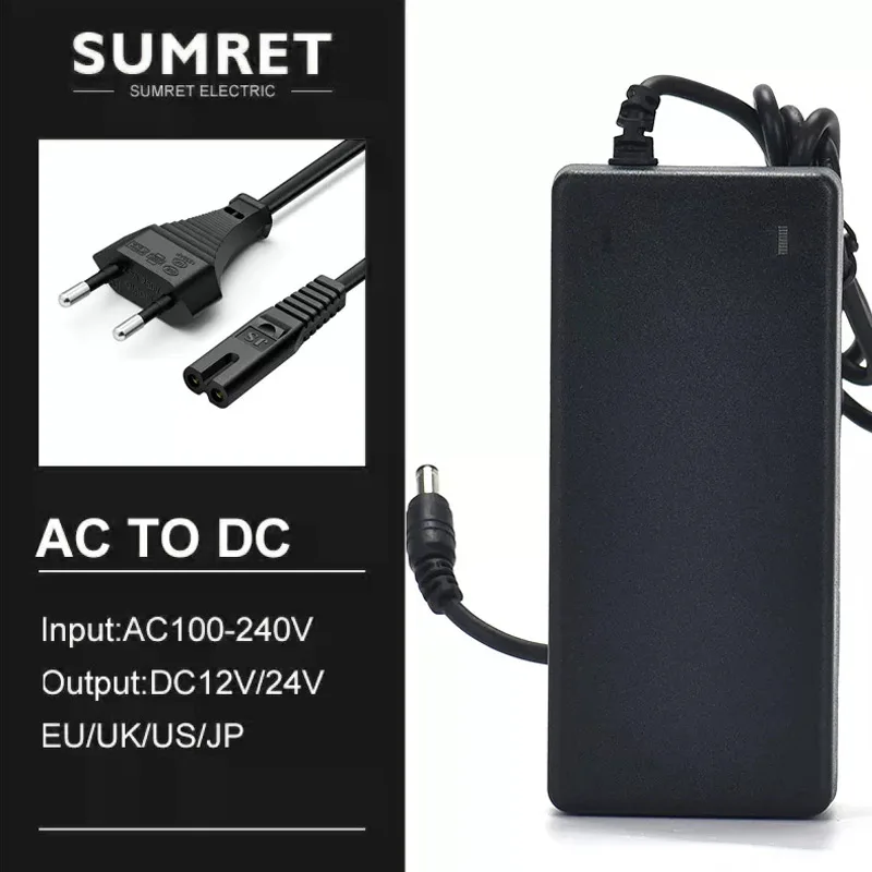 Switch Power Supply Adaptor AC 100V-240V To DC 12V 24V 2A 3A 5A 10A Charger for ELectric Motor Laptop LED Speaker
Switch Power Supply Adaptor AC 100V-240V To DC 12V 24V 2A 3A 5A 10A Charger for ELectric Motor Laptop LED Speaker