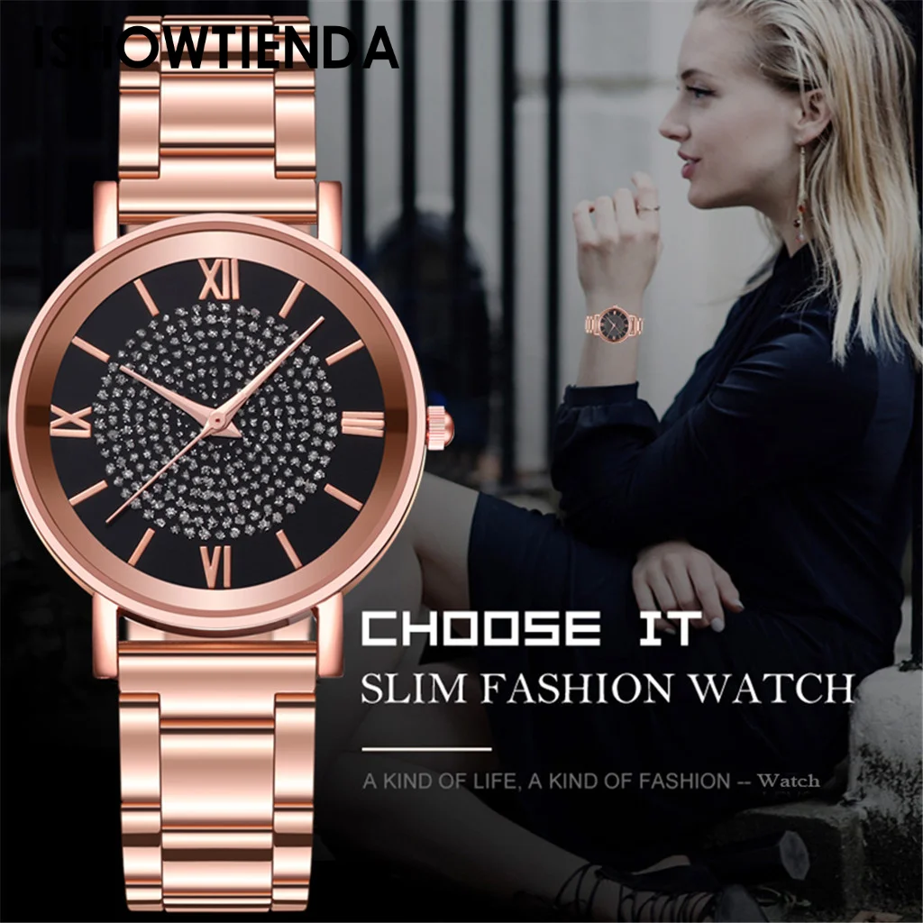 1pc Women Watches Luxury Diamond Rose Gold Ladies Wrist Watches Magnetic Women Bracelet Watch For Female Clock Relogio Feminino
1pc Women Watches Luxury Diamond Rose Gold Ladies Wrist Watches Magnetic Women Bracelet Watch For Female Clock Relogio Feminino