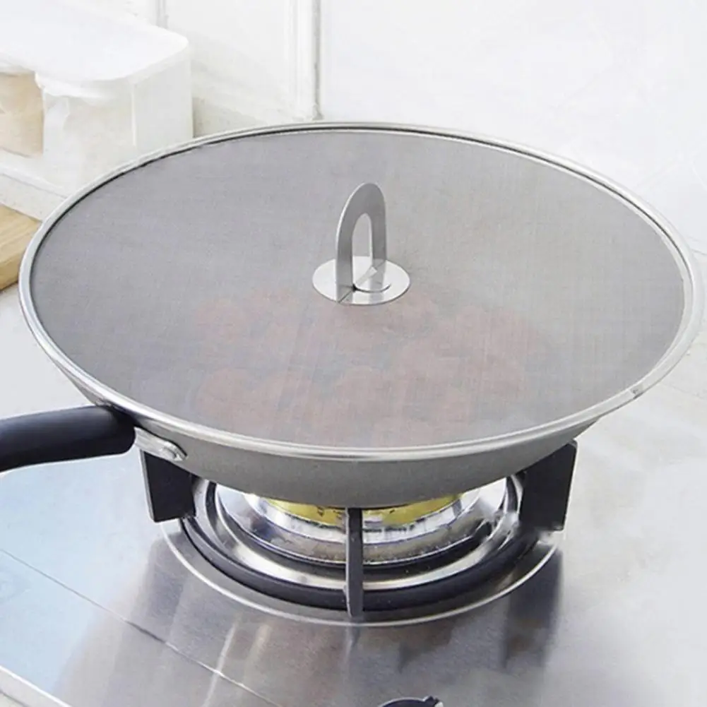 Protective Pot Filter Lid Anti Corrosion Durable Pot Lid Filter Splash Guard Oil Proofing Lid Cover Pan Splatter Screen
Protective Pot Filter Lid Anti Corrosion Durable Pot Lid Filter Splash Guard Oil Proofing Lid Cover Pan Splatter Screen