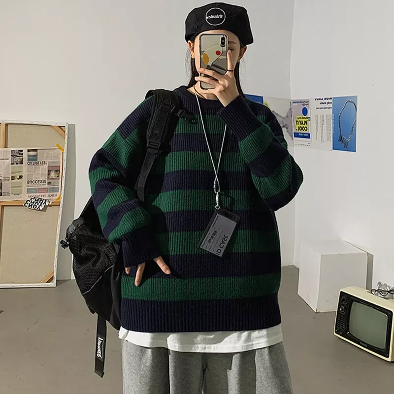 Free shipping Autumn Winter Sweater Women Casual Woman Sweater Pullovers Striped Jumper Warm Teen Gril Green Striped Sweaters
Free shipping Autumn Winter Sweater Women Casual Woman Sweater Pullovers Striped Jumper Warm Teen Gril Green Striped Sweaters