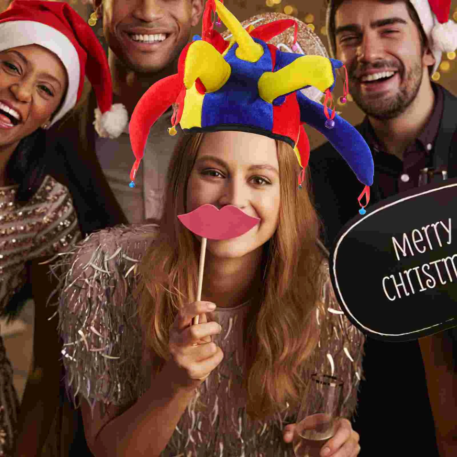 Headband Putting Makeup Festival Necktie Party Clown Cap Wigs Fun Hat Funny Bow Costume
Headband Putting Makeup Festival Necktie Party Clown Cap Wigs Fun Hat Funny Bow Costume