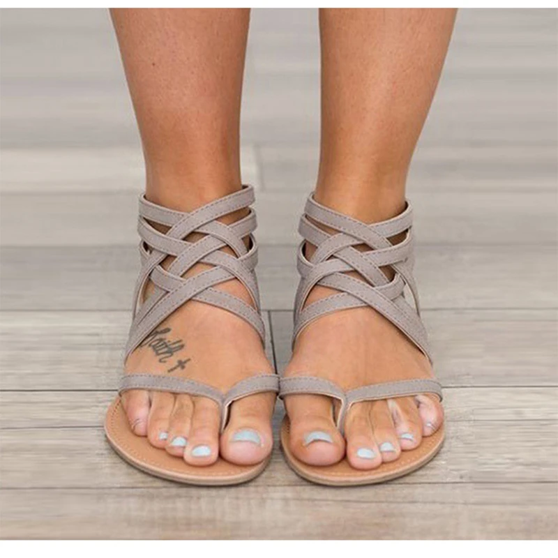 Plus Size 34-43 Flat Shoes Summer Women Sandals 2022 New Fashion Casual Shoes Sandals For Woman European Rome Style Sandalias
Plus Size 34-43 Flat Shoes Summer Women Sandals 2022 New Fashion Casual Shoes Sandals For Woman European Rome Style Sandalias