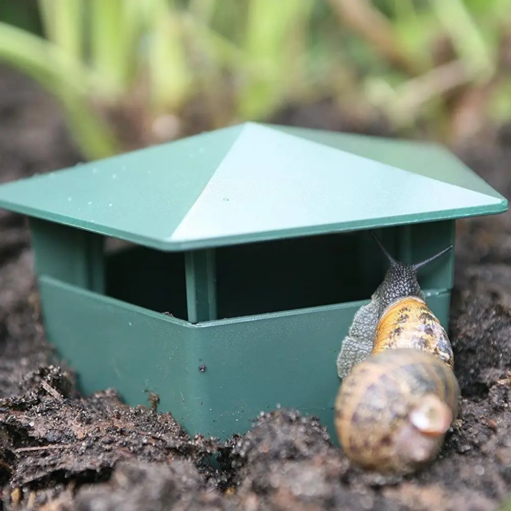 1Pcs Plastic Reusable Bait Snail Traps Garden Pest Catch Trap Safe Gardening Slugs Snails Catcher Eco-Friendly Snail Cages
1Pcs Plastic Reusable Bait Snail Traps Garden Pest Catch Trap Safe Gardening Slugs Snails Catcher Eco-Friendly Snail Cages