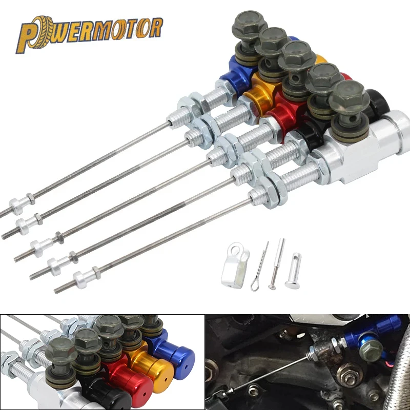 M10x1.25mm Motorcycle Hydraulic Brake Clutch Master Cylinder Rod System Performance Efficient for Pit Dirt Bike Motocross ATV
M10x1.25mm Motorcycle Hydraulic Brake Clutch Master Cylinder Rod System Performance Efficient for Pit Dirt Bike Motocross ATV