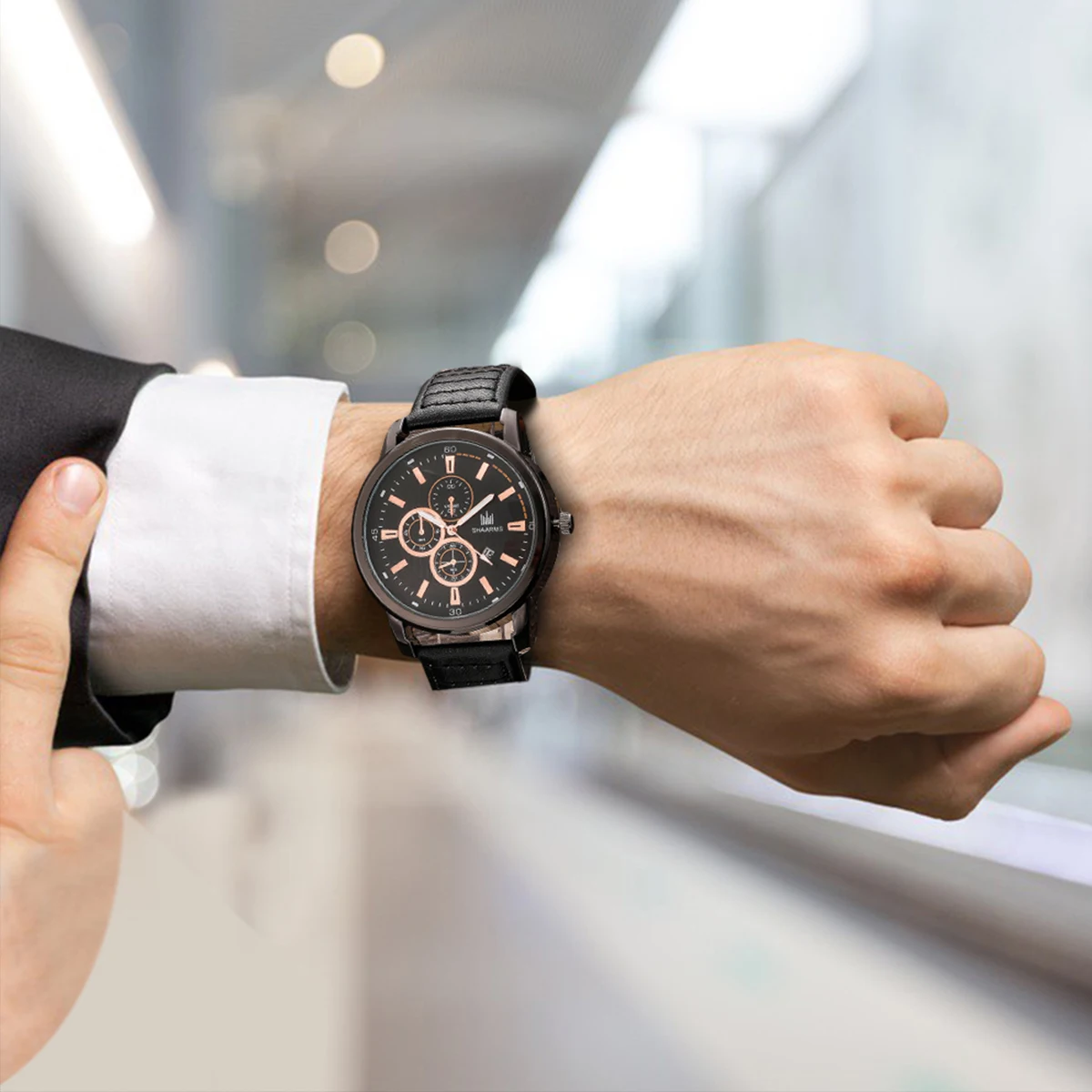Men's Watch+Wallet+Belt Set Male's Gift for Father's Day Birthday Gift 3pcs/set PU Strap for Dad Boyfriend Good-looking SEC88
Men's Watch+Wallet+Belt Set Male's Gift for Father's Day Birthday Gift 3pcs/set PU Strap for Dad Boyfriend Good-looking SEC88
