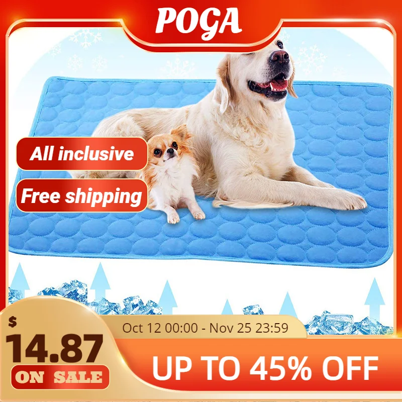Dog Mat Cool Summer Mat Dog Cat Blanket Sofa Breathable Pet Dog Bed Summer Washable for Small Medium Large Dogs and Cats
Dog Mat Cool Summer Mat Dog Cat Blanket Sofa Breathable Pet Dog Bed Summer Washable for Small Medium Large Dogs and Cats