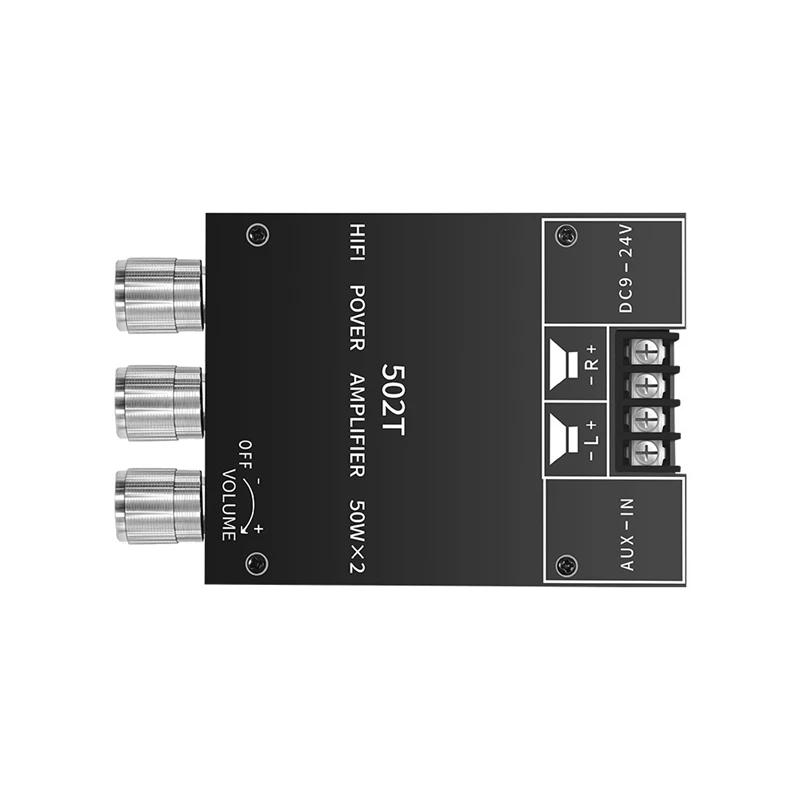 ZK-502T плата цифрового усилителя TPA3116D2 50Wx2 Регулировка высоких басов BT5.0 2-канальный усилитель сабвуфера
ZK-502T плата цифрового усилителя TPA3116D2 50Wx2 Регулировка высоких басов BT5.0 2-канальный усилитель сабвуфера