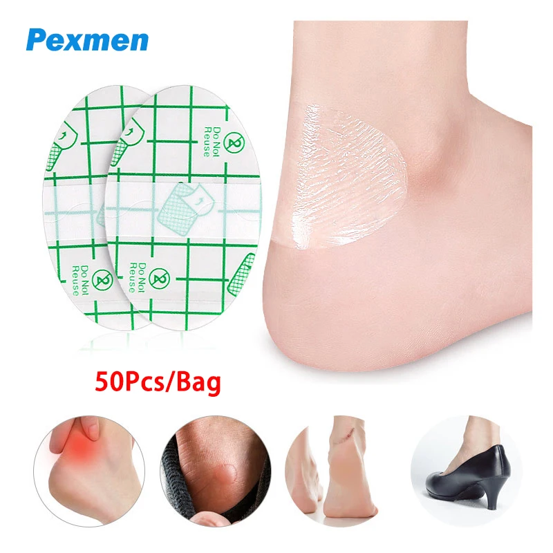 Pexmen 50 шт. прозрачная Водонепроницаемая ультратонкая самоклеящаяся наклейка на пятку против ношения Уход за ногами искусственные подкладки
Pexmen 50 шт. прозрачная Водонепроницаемая ультратонкая самоклеящаяся наклейка на пятку против ношения Уход за ногами искусственные подкладки