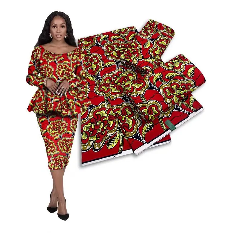 Hot Selling New African Wax Print Bazin Fabric 2020 African Nigerian Gahna Style Women Wax Holland Super Fabric
Hot Selling New African Wax Print Bazin Fabric 2020 African Nigerian Gahna Style Women Wax Holland Super Fabric