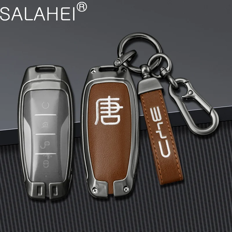 Car Zinc Alloy Key Cover Case Key Bag Shell Holder Full Protection Keychain For BYD Tang Dm Dmi EV Fob Auto Interior Accessories
Car Zinc Alloy Key Cover Case Key Bag Shell Holder Full Protection Keychain For BYD Tang Dm Dmi EV Fob Auto Interior Accessories