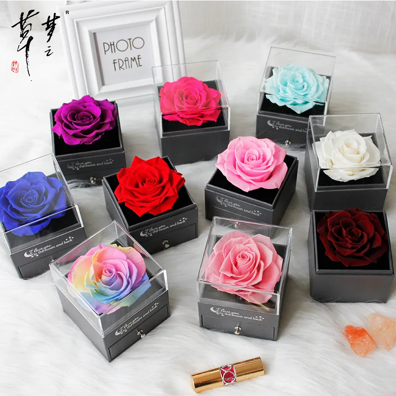 Refinement Simulation Preserved Flower Jewelry Box Ornament Supplies Valentine Birthday Gifts Necklance Jewelry Gifts Box Decor
Refinement Simulation Preserved Flower Jewelry Box Ornament Supplies Valentine Birthday Gifts Necklance Jewelry Gifts Box Decor