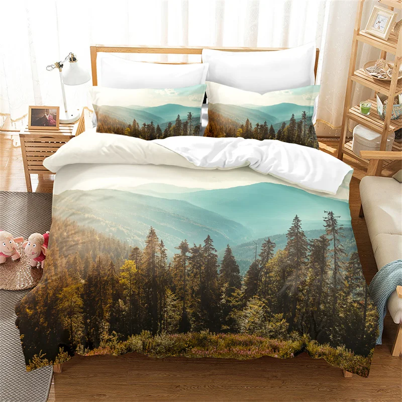 Forest Bedding Set Scenery Duvet Cover Set 3d Kids Bedding Fashion King Size Comforter Bedding Sets Queen Duvet Cover Set
Forest Bedding Set Scenery Duvet Cover Set 3d Kids Bedding Fashion King Size Comforter Bedding Sets Queen Duvet Cover Set