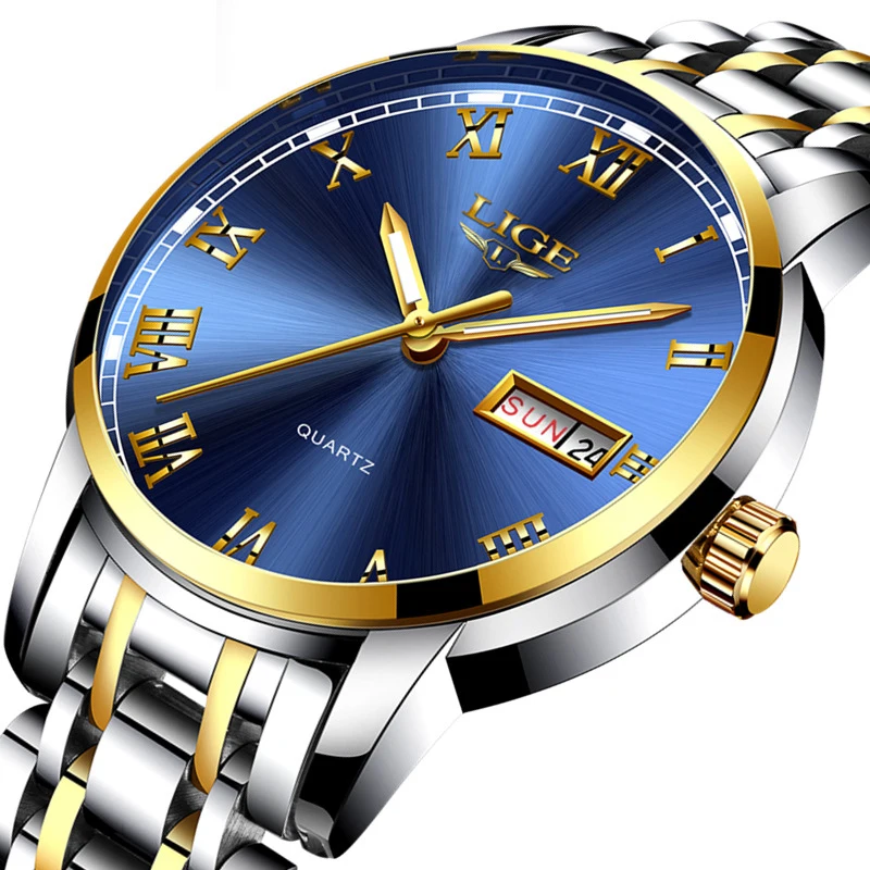 Luxury Wrist Watch Business Men 3ATM Original Waterproof Brand Leather Stainess Steel Strip Date Weekly Elegant Automatic Clock
Luxury Wrist Watch Business Men 3ATM Original Waterproof Brand Leather Stainess Steel Strip Date Weekly Elegant Automatic Clock