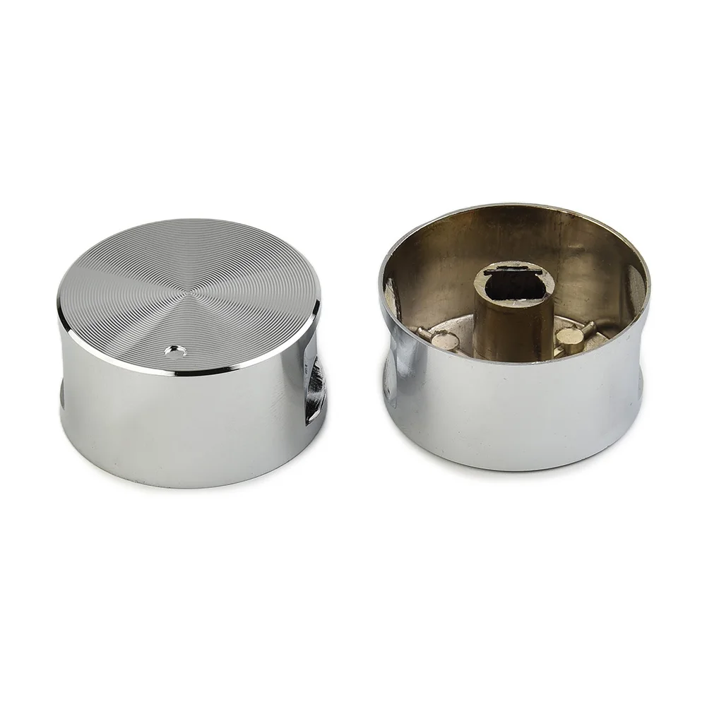 Cooktop Handle Rotary Switch Round Silver Simple Zinc Alloy 38*19mm Diameter 6mm Easy Installation Embedded Hole
Cooktop Handle Rotary Switch Round Silver Simple Zinc Alloy 38*19mm Diameter 6mm Easy Installation Embedded Hole
