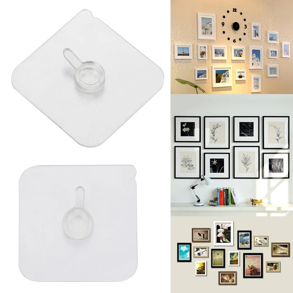 5/10pcs photo frame hook storage rack self-adhesive non-marking multifunctional wall rack home storage hanger 
5/10pcs photo frame hook storage rack self-adhesive non-marking multifunctional wall rack home storage hanger