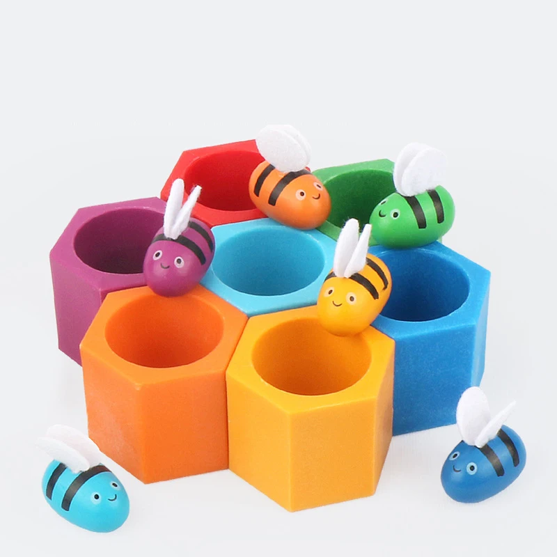 Montessori Wooden Toys Hive Board Games Children Early Education Clip Catch Bee Sensory Toys For Kids Toy
Montessori Wooden Toys Hive Board Games Children Early Education Clip Catch Bee Sensory Toys For Kids Toy