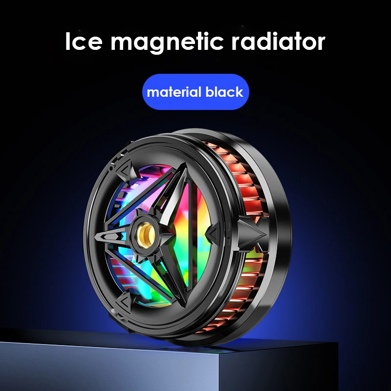 Mini Magnetic Cooler Game Cooler System Quick Cooling Fan Game Cooler Magnetic Phone Accessories Silent Cooler Universal Small
Mini Magnetic Cooler Game Cooler System Quick Cooling Fan Game Cooler Magnetic Phone Accessories Silent Cooler Universal Small