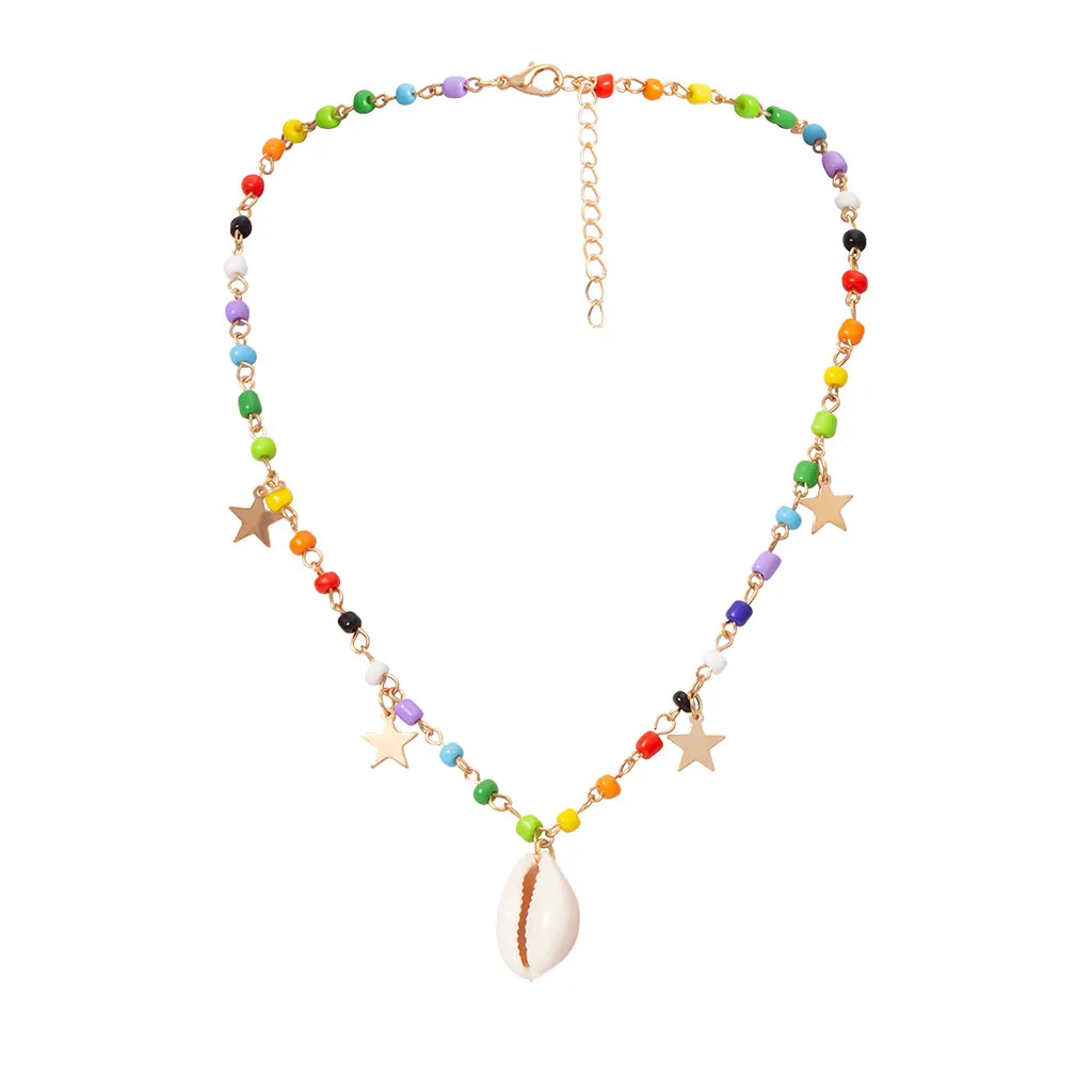 Multilayer Ladies Start Necklace Shell Vintage Color Jewelry Multilayer Metal Necklaces & Pendants
Multilayer Ladies Start Necklace Shell Vintage Color Jewelry Multilayer Metal Necklaces & Pendants