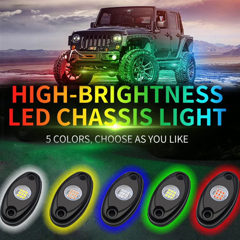 2 Pcs Waterproof Car LED Lights For Vehicles Underglow Chassis Lights Auto Decorative Ambient Atmosphere Lamp For Off-road Truck
2 Pcs Waterproof Car LED Lights For Vehicles Underglow Chassis Lights Auto Decorative Ambient Atmosphere Lamp For Off-road Truck
