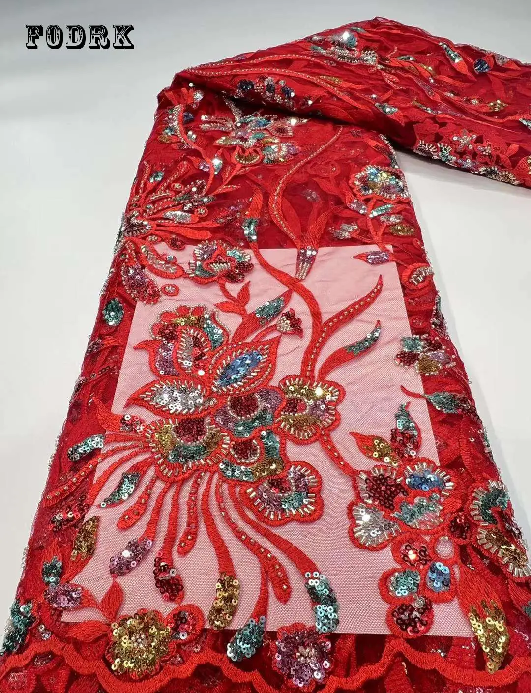 2023 High Quality Bead Tube Embroidery French Lace Fabric Nigerian African Fabric Sequins For Wedding Dress Materials
2023 High Quality Bead Tube Embroidery French Lace Fabric Nigerian African Fabric Sequins For Wedding Dress Materials