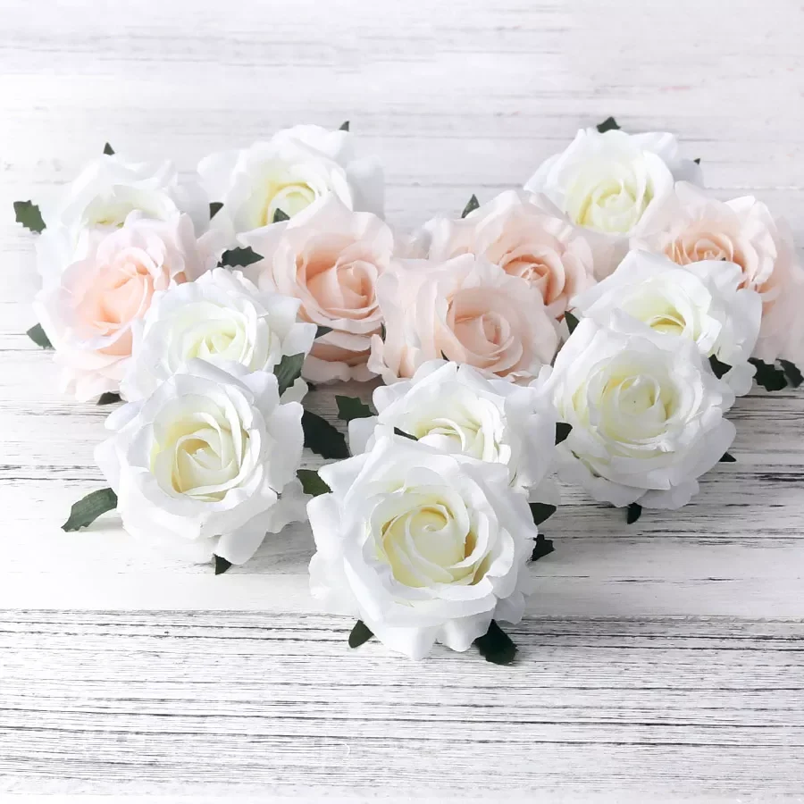 5pcs artificial roses white silk fake roses flower faux heads high quality DIY wedding home decoration scrapbook accessories
5pcs artificial roses white silk fake roses flower faux heads high quality DIY wedding home decoration scrapbook accessories