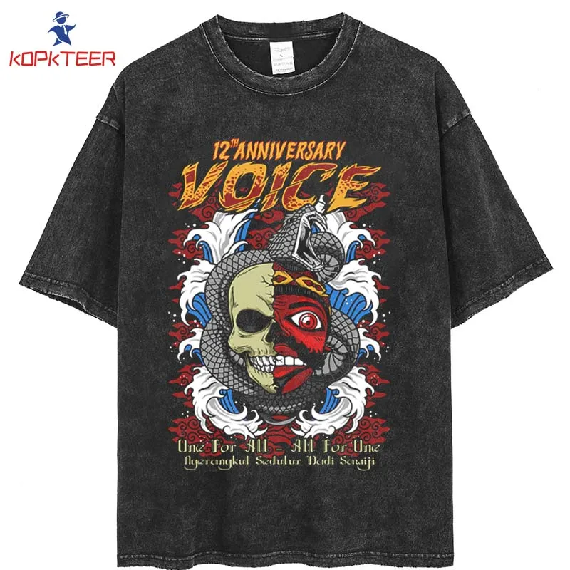Voice TShirt Men Vintage Casual Crewneck Cotton Oversize T Shirt Print O-Neck Short Sleeve Clothing Female
Voice TShirt Men Vintage Casual Crewneck Cotton Oversize T Shirt Print O-Neck Short Sleeve Clothing Female