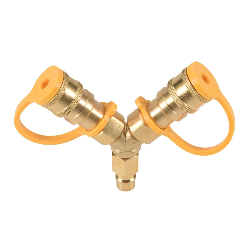3/8 Inch Y-Splitter Natural Gas Quick Connect Adapter,Suitable For Weber Natural Gas Grill,Generator, Patio Firepit,Etc.
3/8 Inch Y-Splitter Natural Gas Quick Connect Adapter,Suitable For Weber Natural Gas Grill,Generator, Patio Firepit,Etc.
