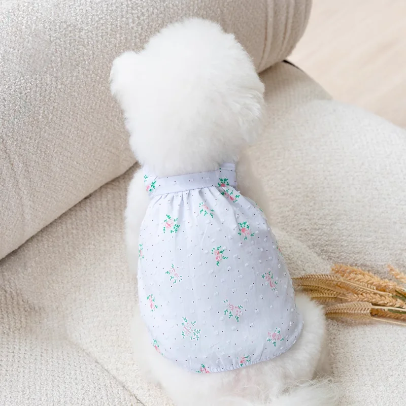 

Puppy Cute Pet Pumpkin Suspender Skirt Summer For Teddy Bichon Pomeranian Yorkshire Small Dog Cats Clothes Vest Dress Poodle
