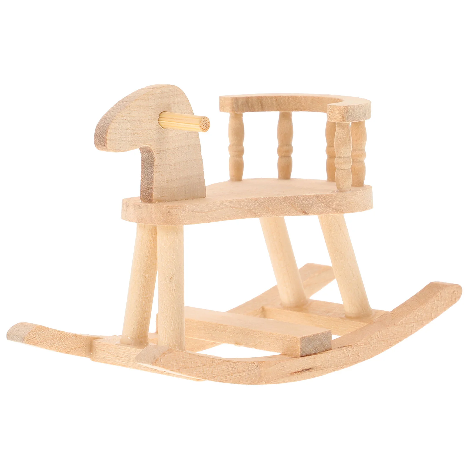Miniature Chair House Furniture Horse Model Accessories Prop Wood Rocking-horse Wooden Chairs
Miniature Chair House Furniture Horse Model Accessories Prop Wood Rocking-horse Wooden Chairs