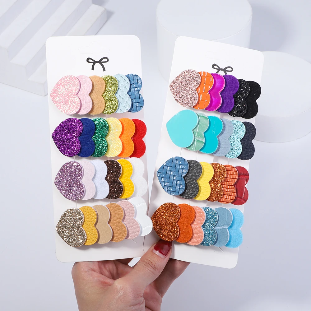 1 Pcs Colored Glitter Heart Patchwork Hair Clips for Baby Girls Fashion Barrettes Boutique Kids Safely Headwear Hair Accessories
1 Pcs Colored Glitter Heart Patchwork Hair Clips for Baby Girls Fashion Barrettes Boutique Kids Safely Headwear Hair Accessories