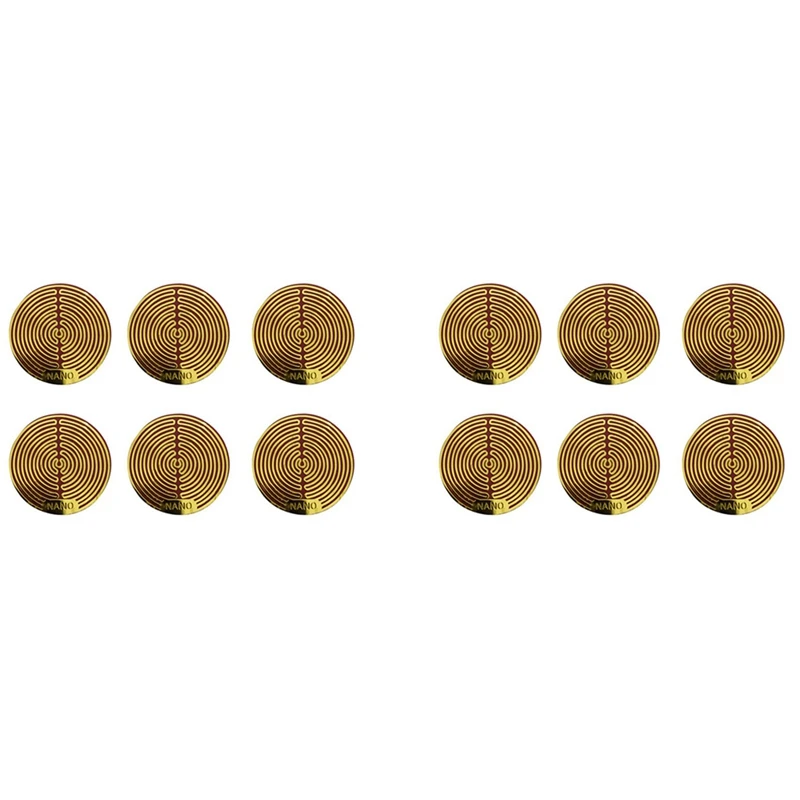 12Pcs Round Quantum Anti Radiation Protection Mobile Phone 5G Wi-Fi EMF Sticker For Cellphone Laptops Tablets,Gold
12Pcs Round Quantum Anti Radiation Protection Mobile Phone 5G Wi-Fi EMF Sticker For Cellphone Laptops Tablets,Gold