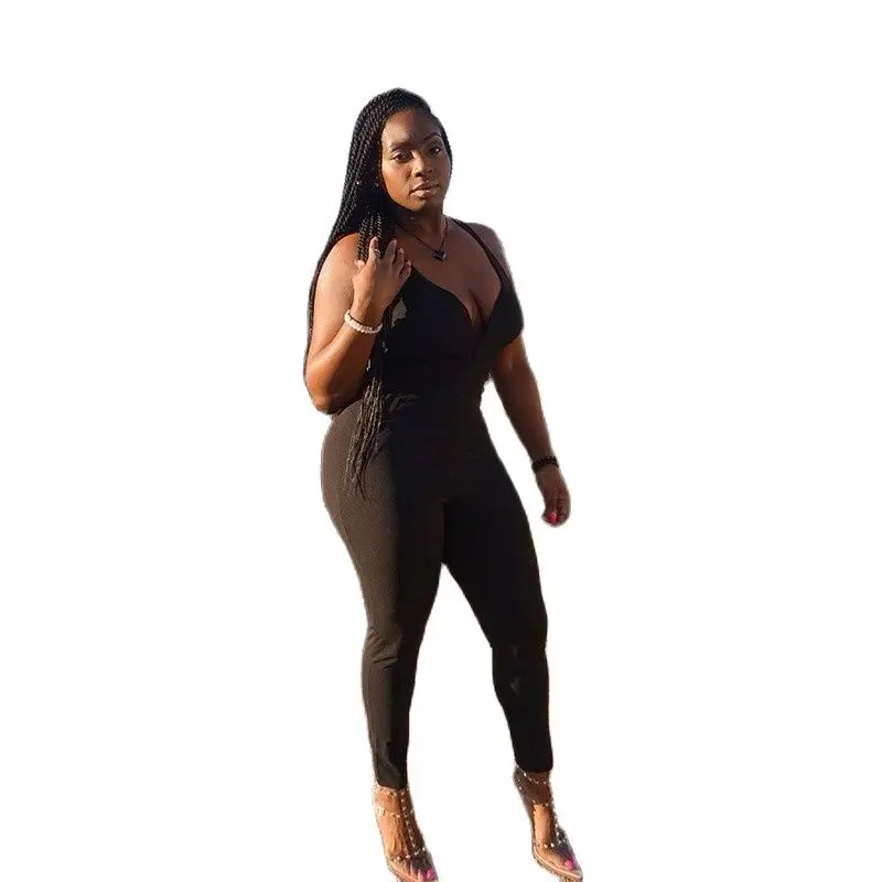 Fashion Bodysuit Women 2022 Spring And Summer New Sexy Suspenders Backless Low-cut Sleeveless Hip-Lifting Slim Jumpsuit Women
Fashion Bodysuit Women 2022 Spring And Summer New Sexy Suspenders Backless Low-cut Sleeveless Hip-Lifting Slim Jumpsuit Women