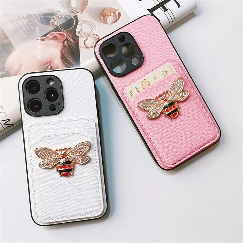 Fashion Diamond Honeybee Clip Phone Cover Case For Iphone 14 13 12 X 11 Pro Xs Max Xr 8 7 Plus Se Luxury Pu Leather Coque Fundas
Fashion Diamond Honeybee Clip Phone Cover Case For Iphone 14 13 12 X 11 Pro Xs Max Xr 8 7 Plus Se Luxury Pu Leather Coque Fundas