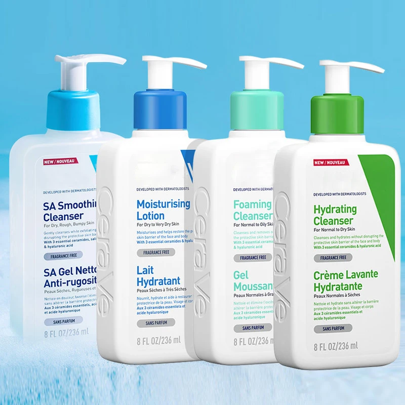 CeraVe Cleanser Moisturizing Foam SA Smooth Oily Dry Skin Moisturizing Lotion Skin Care Health Beauty 236ml
CeraVe Cleanser Moisturizing Foam SA Smooth Oily Dry Skin Moisturizing Lotion Skin Care Health Beauty 236ml