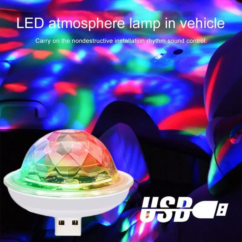Colorful Car USB Atmosphere Light Auto Interior Home Party Mini Disco DJ Music Bulb Lamp Sound Sensor RGB Night Lights
Colorful Car USB Atmosphere Light Auto Interior Home Party Mini Disco DJ Music Bulb Lamp Sound Sensor RGB Night Lights